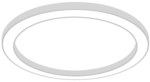 Oprawa zwieszana LED Geometric Okrąg 800mm 86W 3000K 8390lm IP40, szary