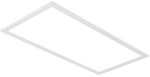 Oprawa LED typu panel, podtynkowa, Pisa 1195x295mm 43W, 3000K, 4380lm, OPAL, IP54, biała