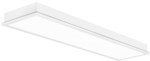 Oprawa LED typu panel, podtynkowa, Roma 295x1195mm 43W, 3000K, 4380lm, OPAL, IP54, biała