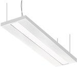 Oprawa LED typu panel, zwieszana, Sun 1200x300mm 30W, 3000K, 3670lm, 1xMPRM, IP40, biała