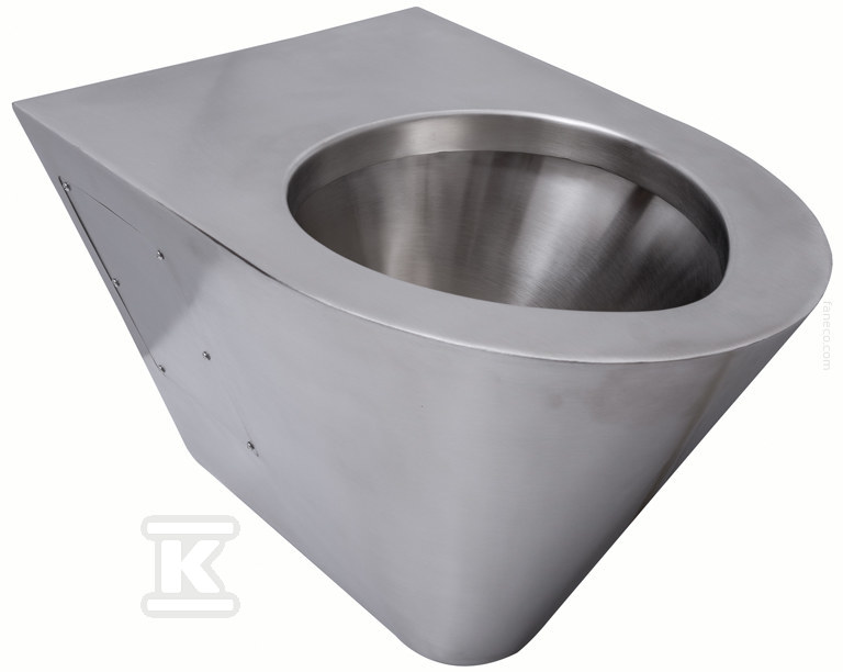 Hanging toilet bowl made of stainless - N13018