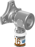 Uponor S-Press PLUS wall elbow 20-Rp3/4"FT