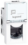 Gniazdo M45 1 moduł 1 x RJ45 kat. 6 A UTP białe