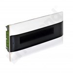 Flush-mounted distribution board PRACTIBOX S 1x22 transparent door, for empty walls