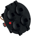 Gniazdo do przedłużacza SCHUKO GDPKS, 4x220V + termik + zatyczka