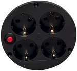 Gniazdo do przedłużacza SCHUKO GDPS, 4x220V + termik