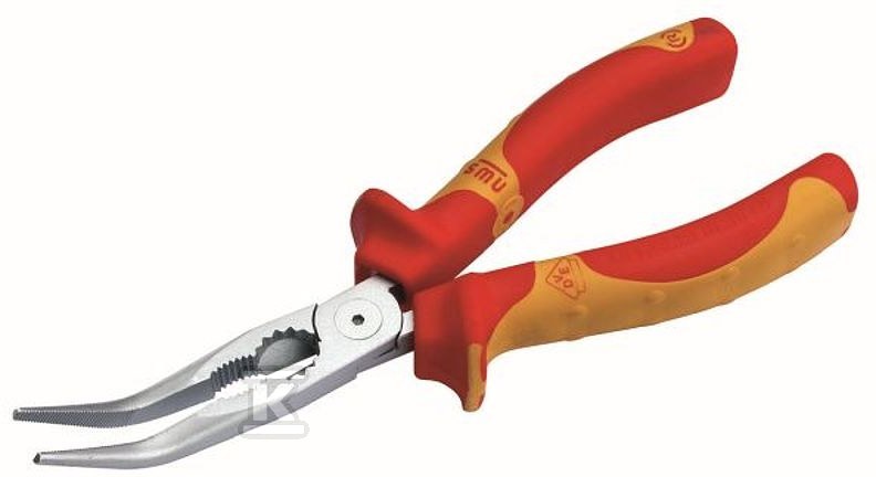 NWS 170 VDE bent telephone pliers - NW141-49VDE-170