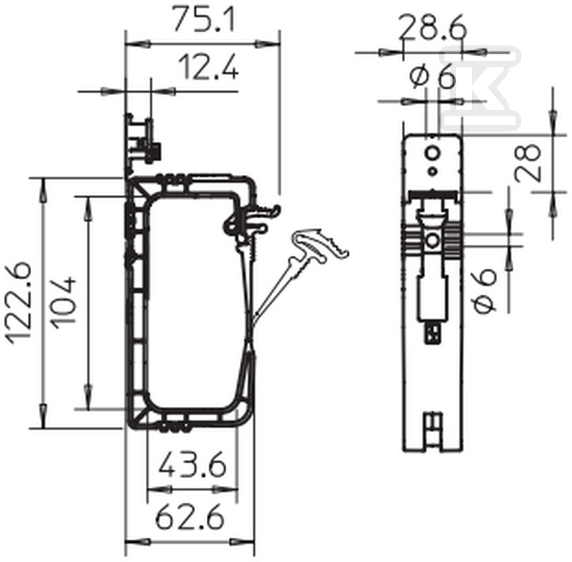 Kolektivní svorka GRIP typ 2031 40 - 2205416