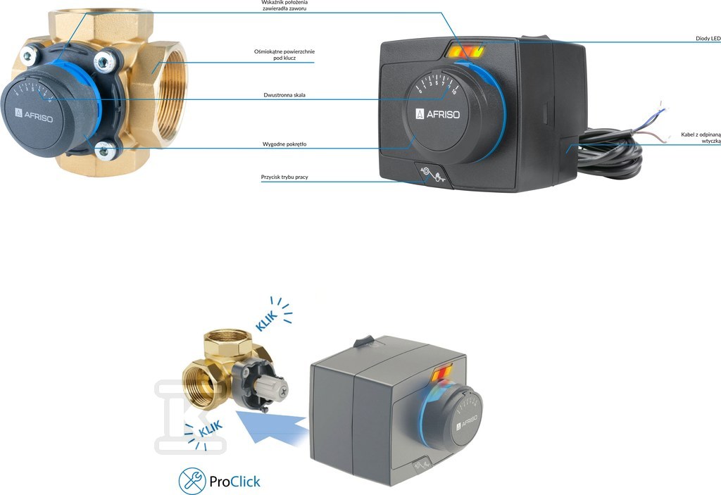 Control kit: 4-way rotary mixing valve - 1348744