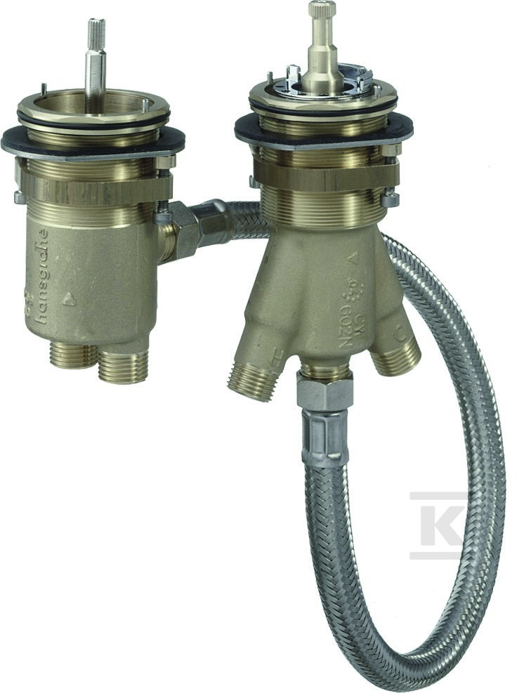 Hansgrohe 2-otworowy termostat na brzeg - 13550180