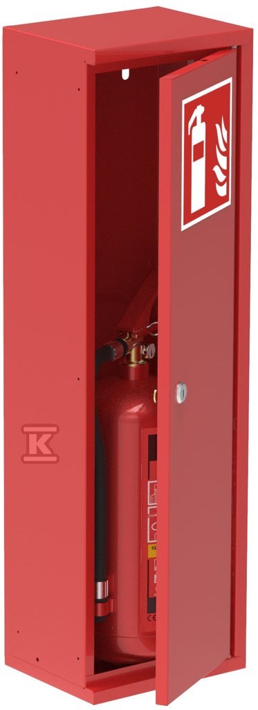 Fire extinguisher cabinet SLIM GREEN, - 16623