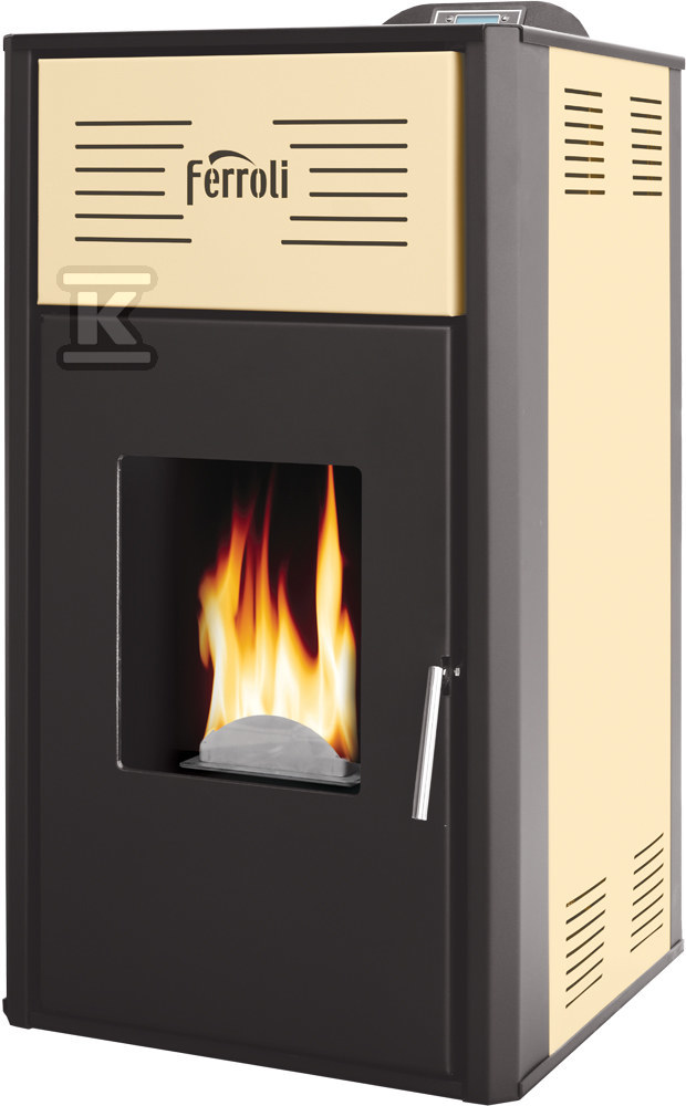 Ecological fireplace stove fired with - LSMBP12T