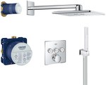 Grohtherm SmartControl Rainshower 310 SmartActive Cube shower set