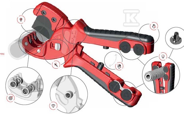 Ironside 35 mm Kunststoffrohrschneider - 502091763