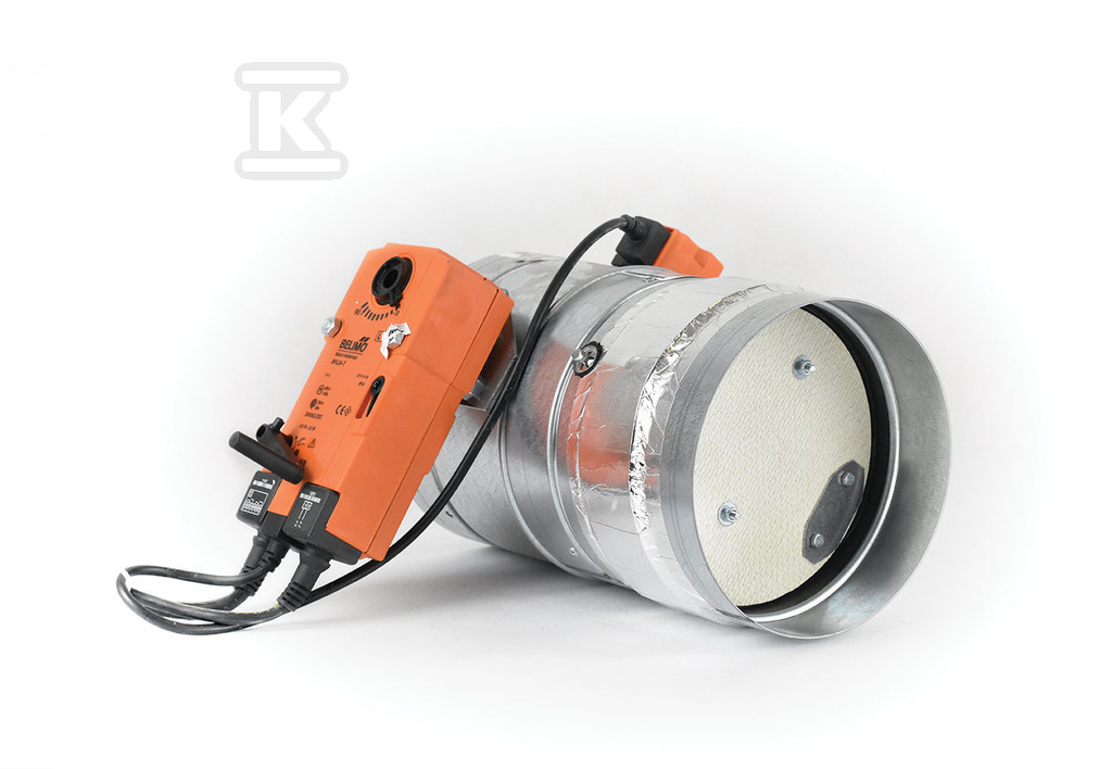 Požární klapka KTM s pohonem - KTM-100N L307-V-BFL24-T