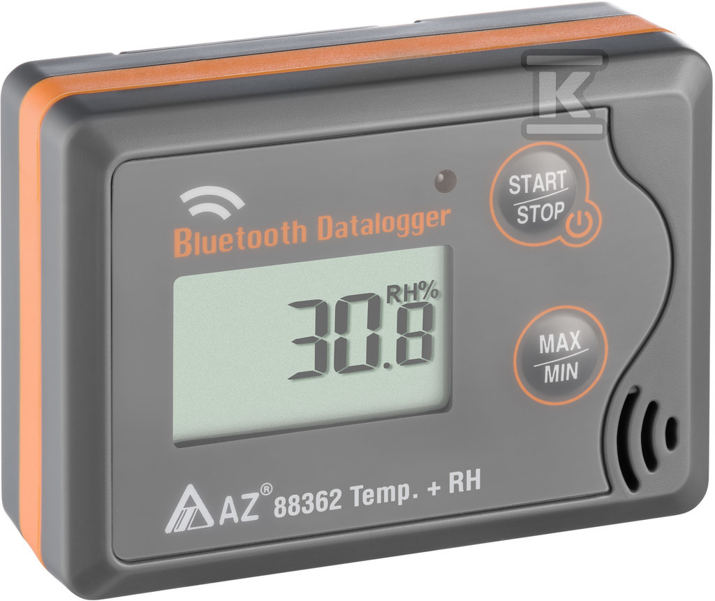 AZ Instruments Temperatur- und Feuchtigkeitsrekorder mit Bluetooth AZ88362 AZ-88362