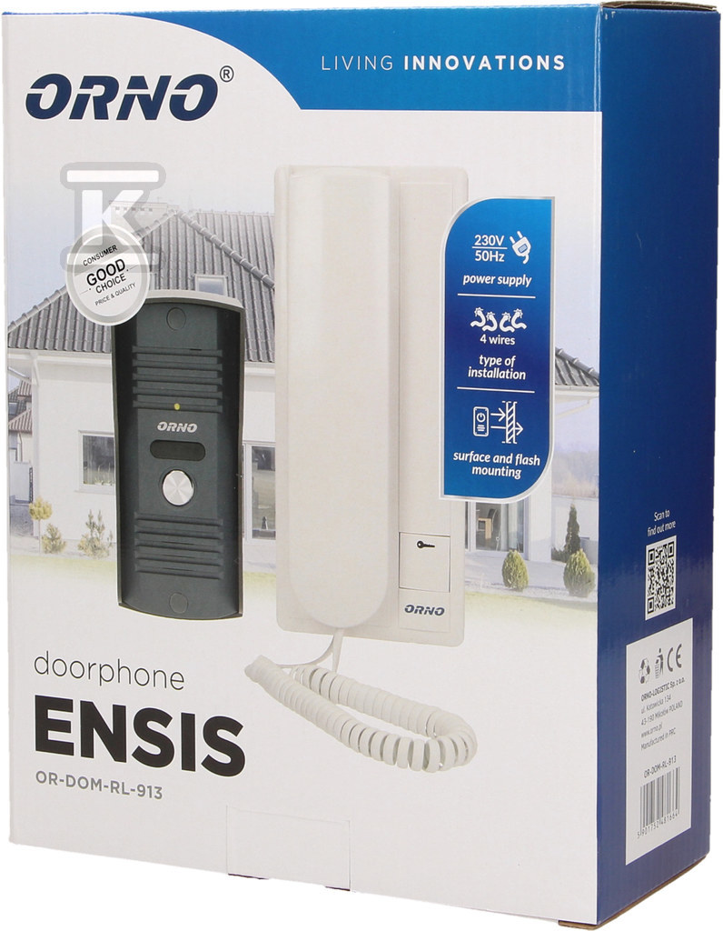 Single-family intercom kit - - OR-DOM-RL-913