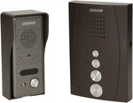 Single-family intercom kit, black ELUVIO