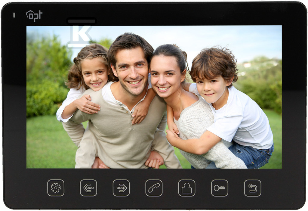 Wideo monitor OPT bezsłuchawkowy, - OR-VID-EX-1033MV/B