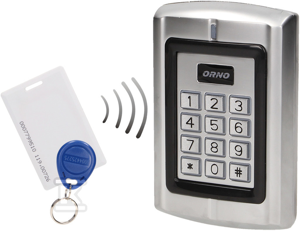 Code lock with card and proximity tag - OR-ZS-802