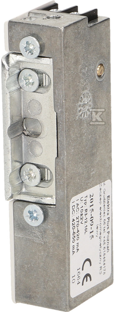 Symmetrical electric strike without - R3-12.10L