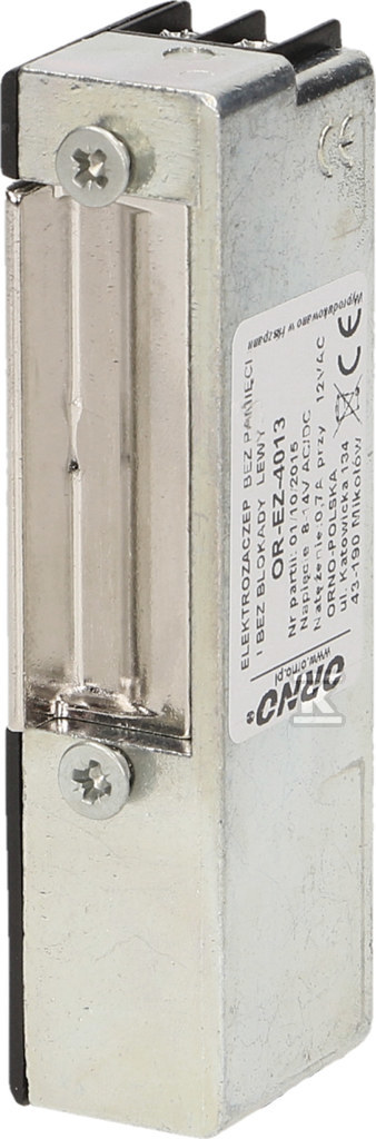 Asymmetric electric strike without - OR-EZ-4013