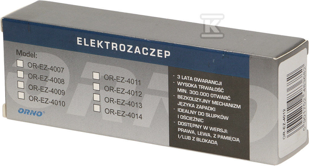 Elektrozaczep asymetryczny z pamięcią i - OR-EZ-4012