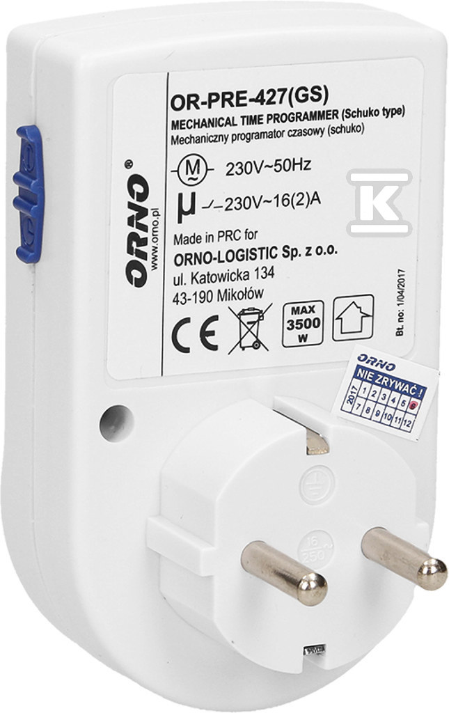 Cronometru mecanic, MINI, versiune - OR-PRE-427(GS)