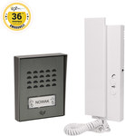 Single-family intercom kit - surface mounted, 2-wire installation, SAGITTA