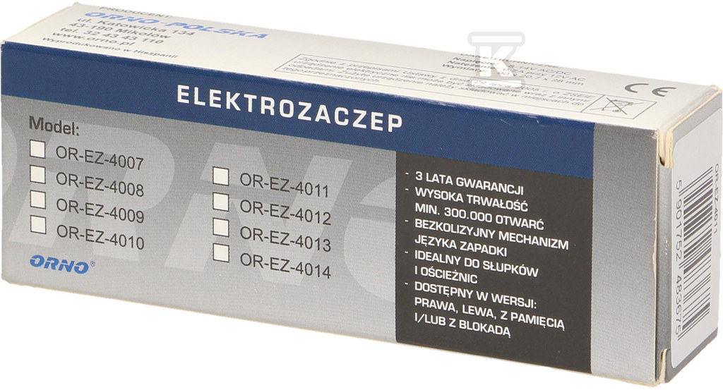 Aszimmetrikus elektromos ütés, - OR-EZ-4011