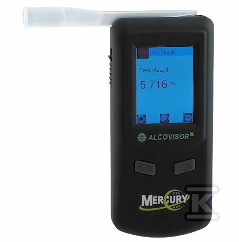 Alcovisor Mercury breathalyzer with a - AL-C4-MER-001D