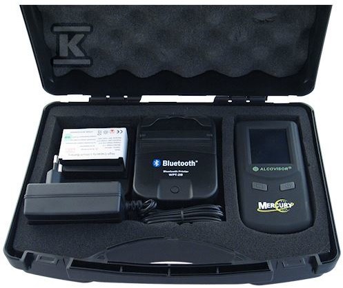 Alcovisor Mercury breathalyzer with a - AL-C4-MER-001D