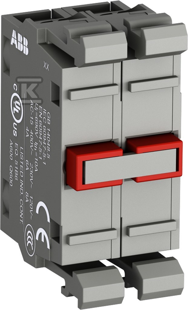 MCB-20 Blok styków 2NO - 1SFA611610R1002