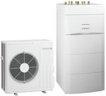 Alezio S 11 air source heat pump TR/E V200 air / water with hot water heater 177l 3 phase