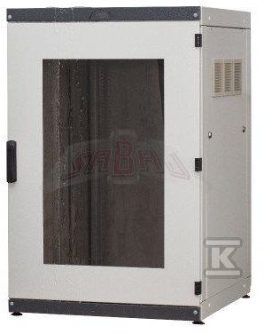 IP 54 dustproof floor-standing cabinet, - 19-9001WR19-24U-610-DS-S