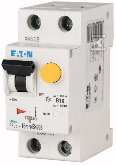 Combined circuit breaker 6kA - 286429