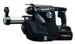 PANASONIC Set SDS 28.8V Rotary Hammer with Dust Collection System (DCS) with 2 x 28.8V3,4 Ah Li-ion + charger, with Systainer (T-LOC 4 RH)