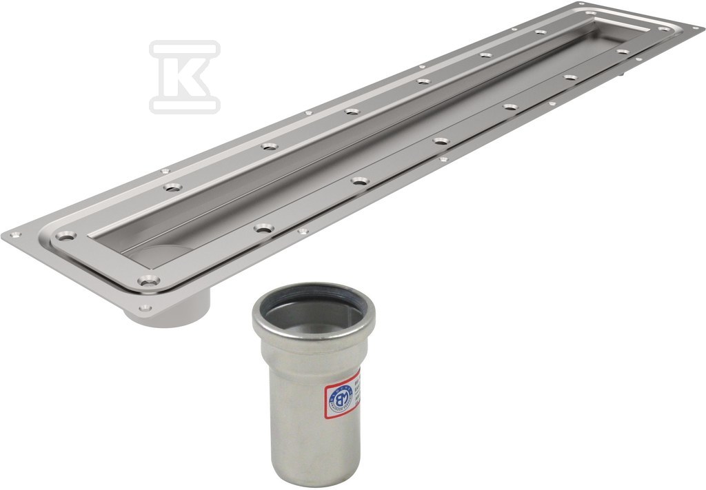 WaterLine Shower channel for vinyl - 275.070.056.20