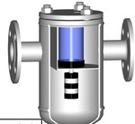 Filtroodmulnik magnetyczny ocynkowany typ FM-Aulin DN65