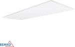 Oprawa LED typu panel, natynkowa/podtynkowa, Midal 1195x295mm 40W, 4000K, 4100lm, IP20, biała