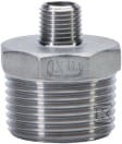 Stainless steel threaded nipple - 6245-034012