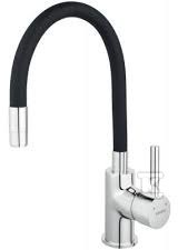 ZUMBA sink mixer, black flexible spout, - BZA4B