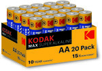 KODAK MAX KAA-20 Alkaline Battery (LR6)