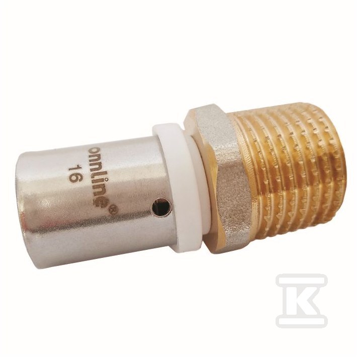 CONECTOR PRESĂ GZ 25MM X 1/2" profil U - ZZZ2512_ON