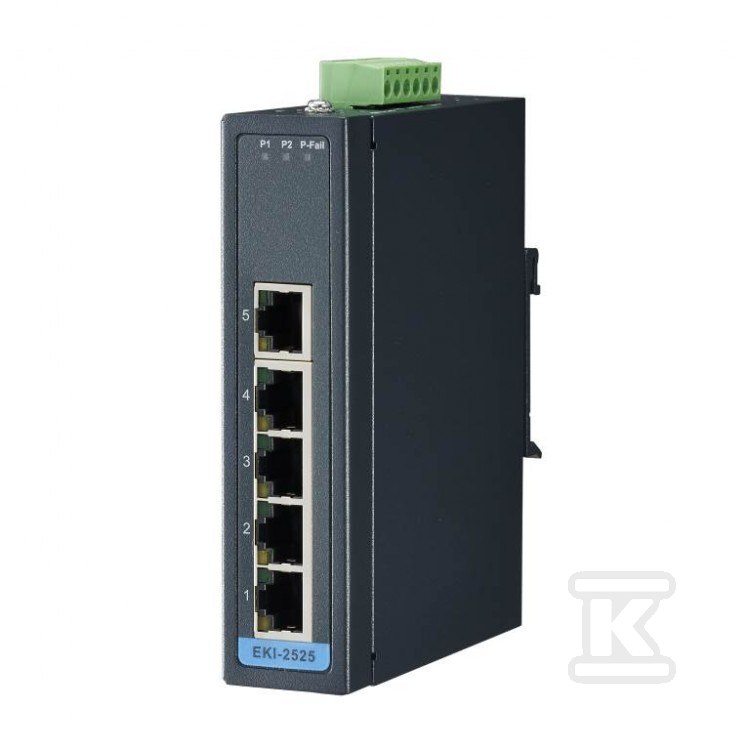 SWITCH 5x10/100Mbps - EKI-2525-BE