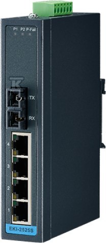 ПЕРЕМИКАЧ 4x10/100Mbps, 1xFiber MM SC - EKI-2525M-BE
