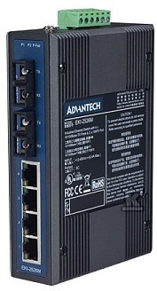ПЕРЕМИКАЧ 4x10/100Mbps, 2xFiber SM SC - EKI-2526S-AE
