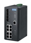 ПЕРЕМИКАЧ 8xGPoE+, 4xSFP темп.