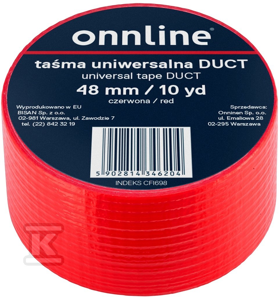 Tape ONNLINE for DUCT tubes 48mm/10YD - B870004C