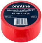 Tape ONNLINE for DUCT 48mm/25YD red tape